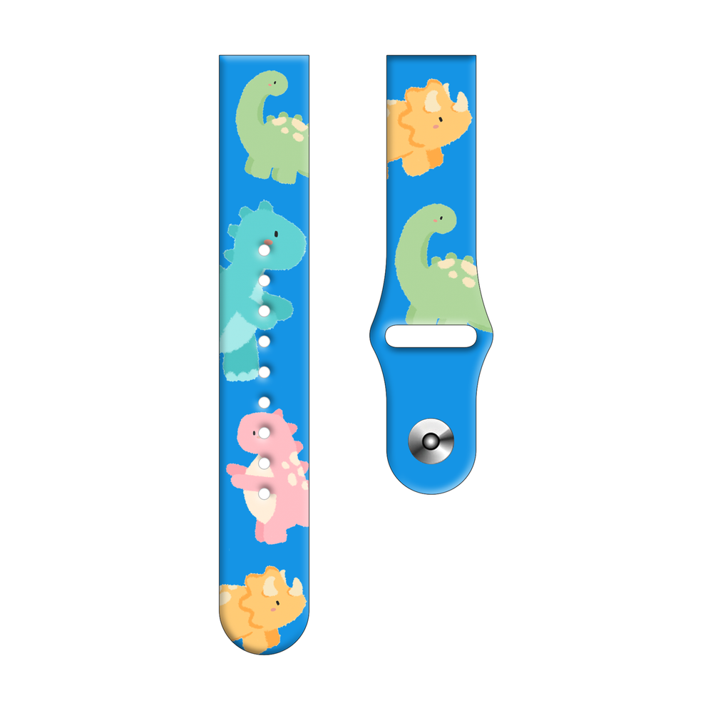 Smart Buddy Gen 6 Patterns and prints straps Good Dinosaurs with button fastener