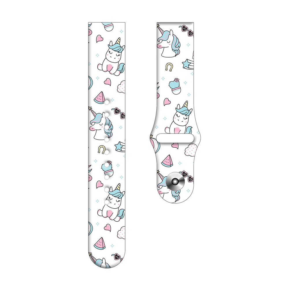 Smart Buddy Gen 6 Patterns and Prints Unicorn with button fastener